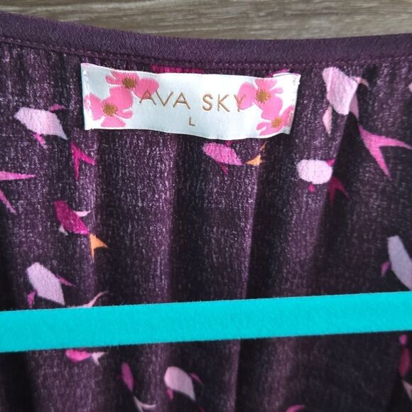 Fighting Eel Purple and Pink Mini Dress - Picture 5 of 7